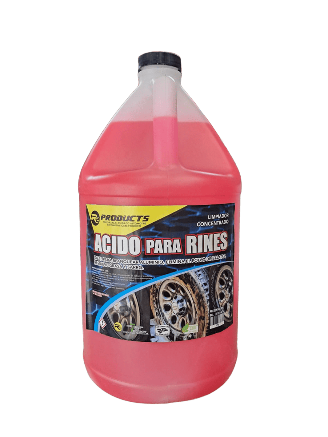 Acido Para Rines Rosa Gal 3.785Lts
