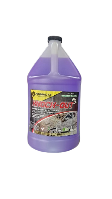 Shampoo automotriz Knock Out 1Gal (3.785 Lts)