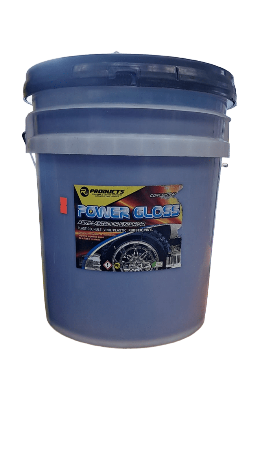 Power Gloss Abrillantador Espeso Azul Cub 5Gal (18.92Lts)