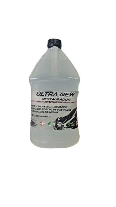 Ultra New Restaurador (Renovador De Plasticos Y Molduras) Gal 3.785Lts