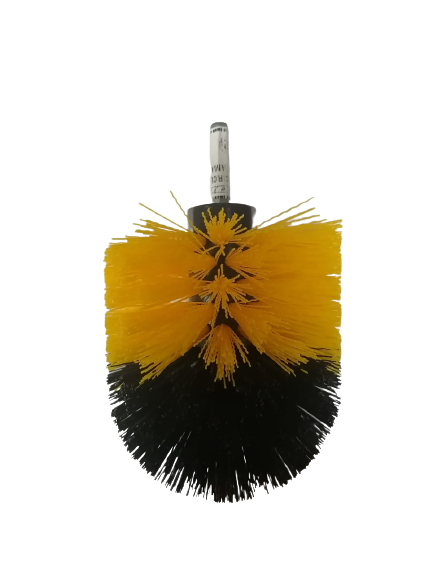 Cepillo Para taladro Semi Circular Amarillo / Negro 3.25" Pieza
