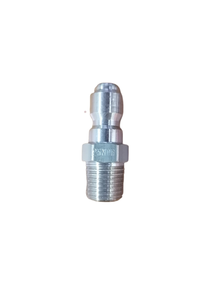 Conector Rápido 1/4'' Macho/Macho Pieza