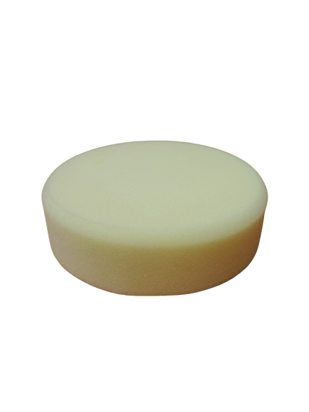 Borla Esponja Amarilla 6" con Velcro para Pulir Pieza