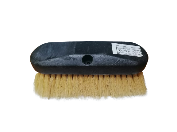 Cepillo Rectangular Negro Cerdas Naturales Pieza