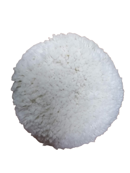 Borla De Lana Blanca Para Pulir Pieza