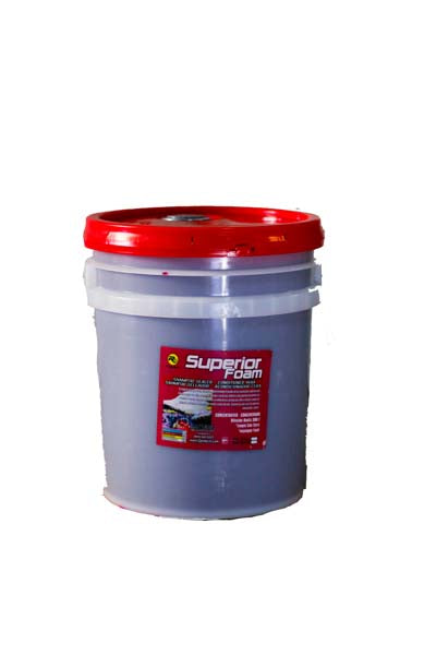 Superior Foam Tricolor (Rojo Con Cera) Cub 5Gal 18.92Lts