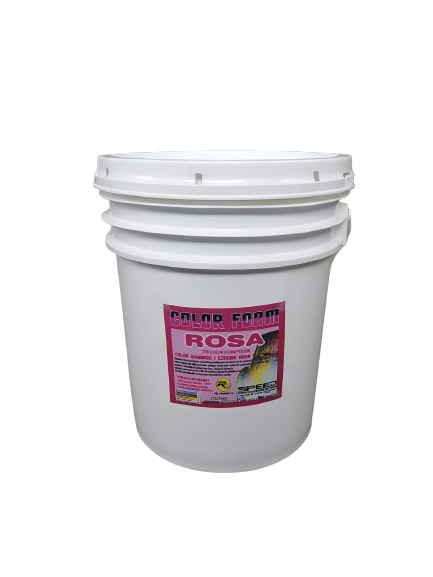 Color Foam Tricolor (Rojo) Cub 5Gal 18.92Lts