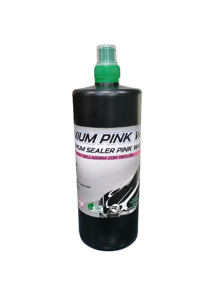 Cera Premium Pink Wax Con Carnauba Litro