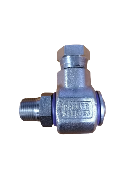 Codo Giratorio 90 gr 3/8 Acero Inox. 5000 PSI