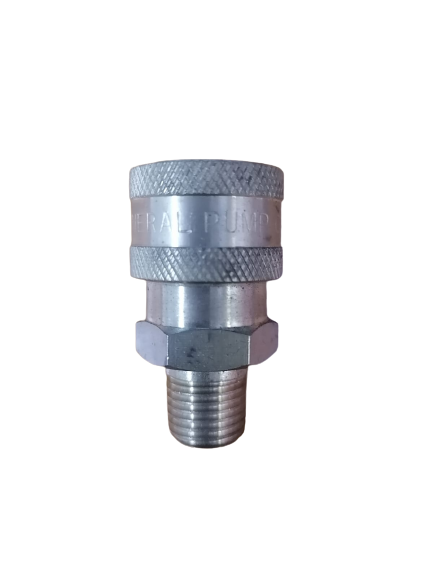 Conector Rápido 1/4'' Macho/Hembra Con Rosca Pieza