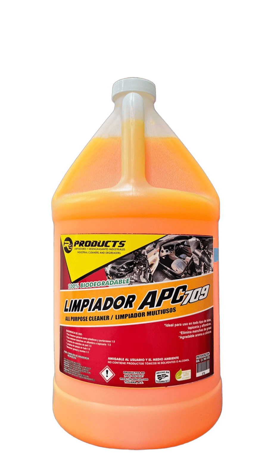 LIMPIADOR MULTIUSOS APC 709 1 GAL (3.785 LTS).