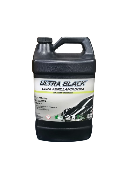 Cera Ultra Black (Para Carros Obscuros) Gal 3.785Lts